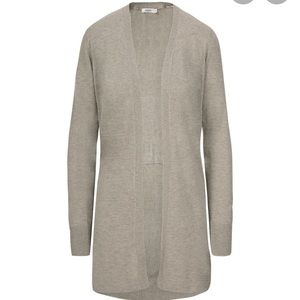 Long grey cardigan